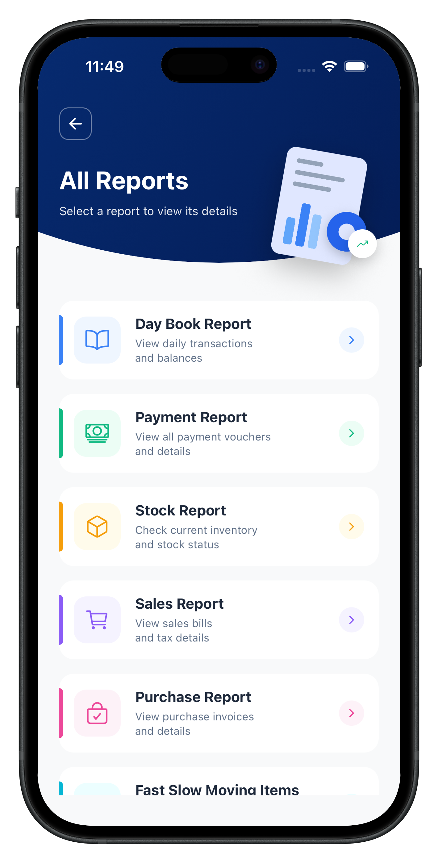 Fuelint app screen 1